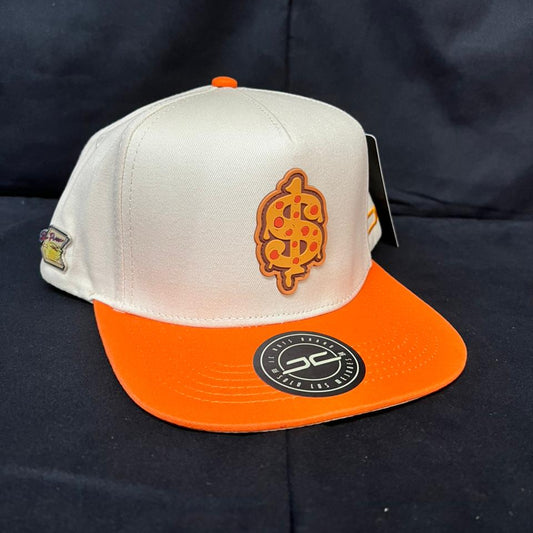 PIZZA MONEY NARANJA BEIGE JC HATS