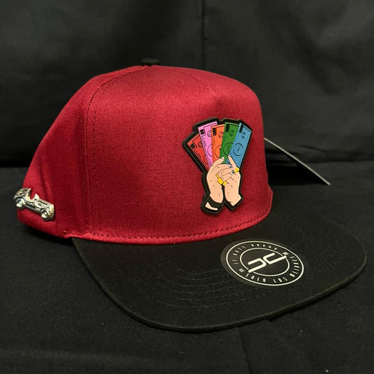 GAMA ALTA ROJO PLANA JC HATS