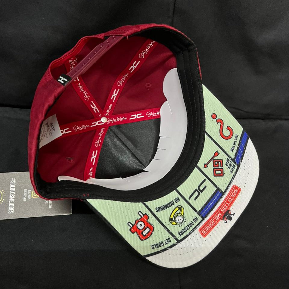 GAMA ALTA ROJO PLANA JC HATS