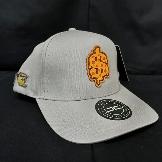 PIZZA MONEY GRIS CURVA JC HATS