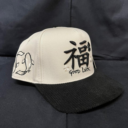 GOOD LUCK BEIGE PLANA JC HATS