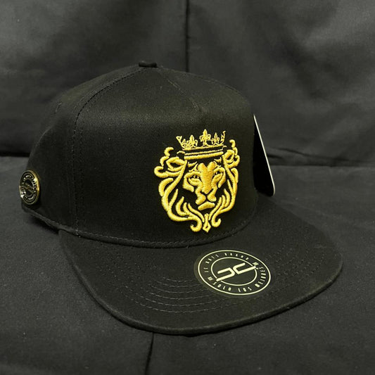 REY LEÓN NEGRO PLANA JC HATS