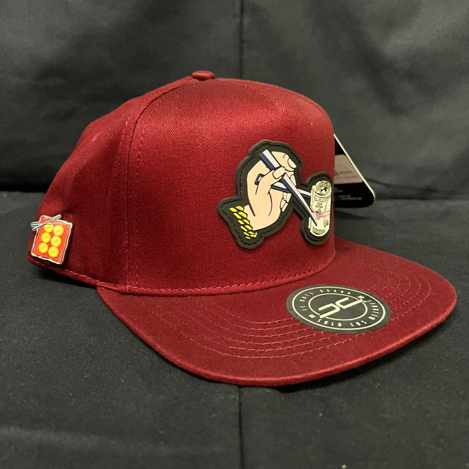 MONEY SUSHI ROJA PLANA JC HATS