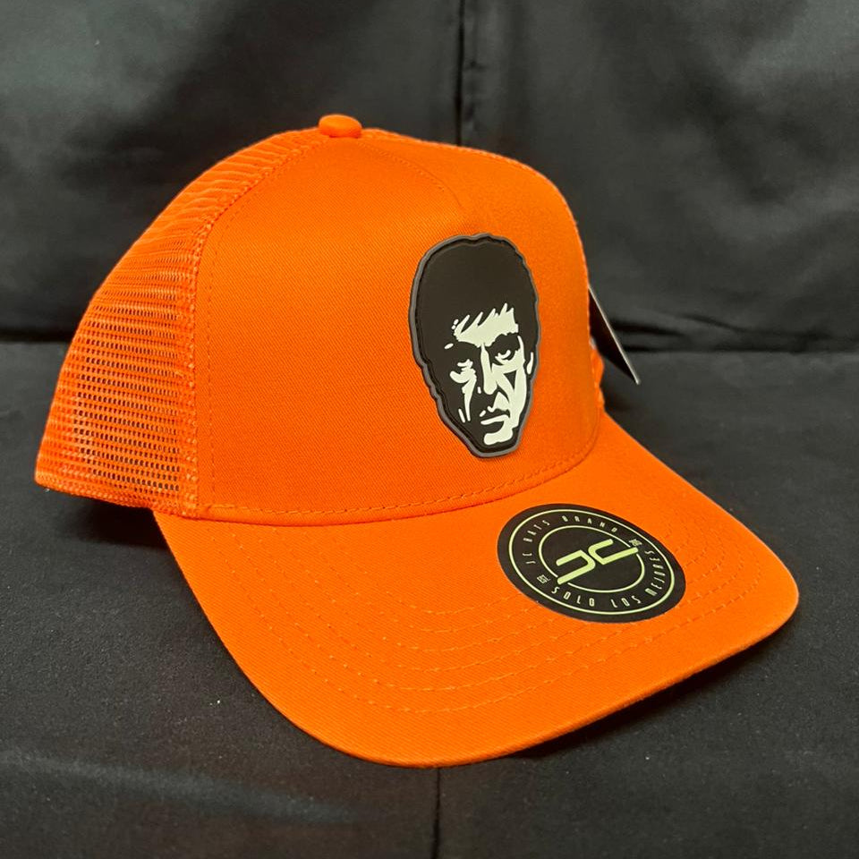 TONY MONTANA NARANJA CURVA JC HATS