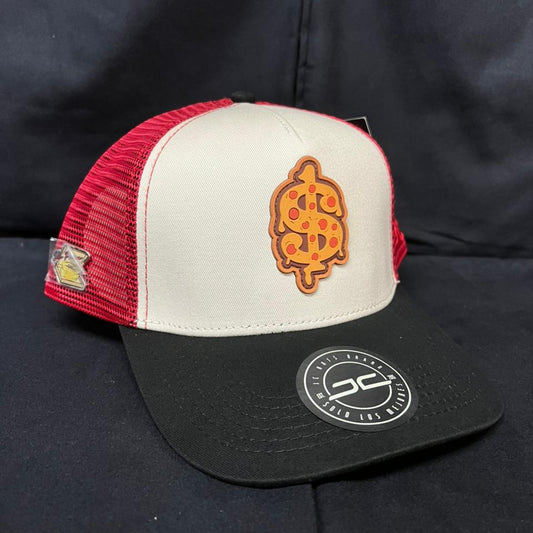 PIZZA MONEY BEIGE CURVA JC HATS