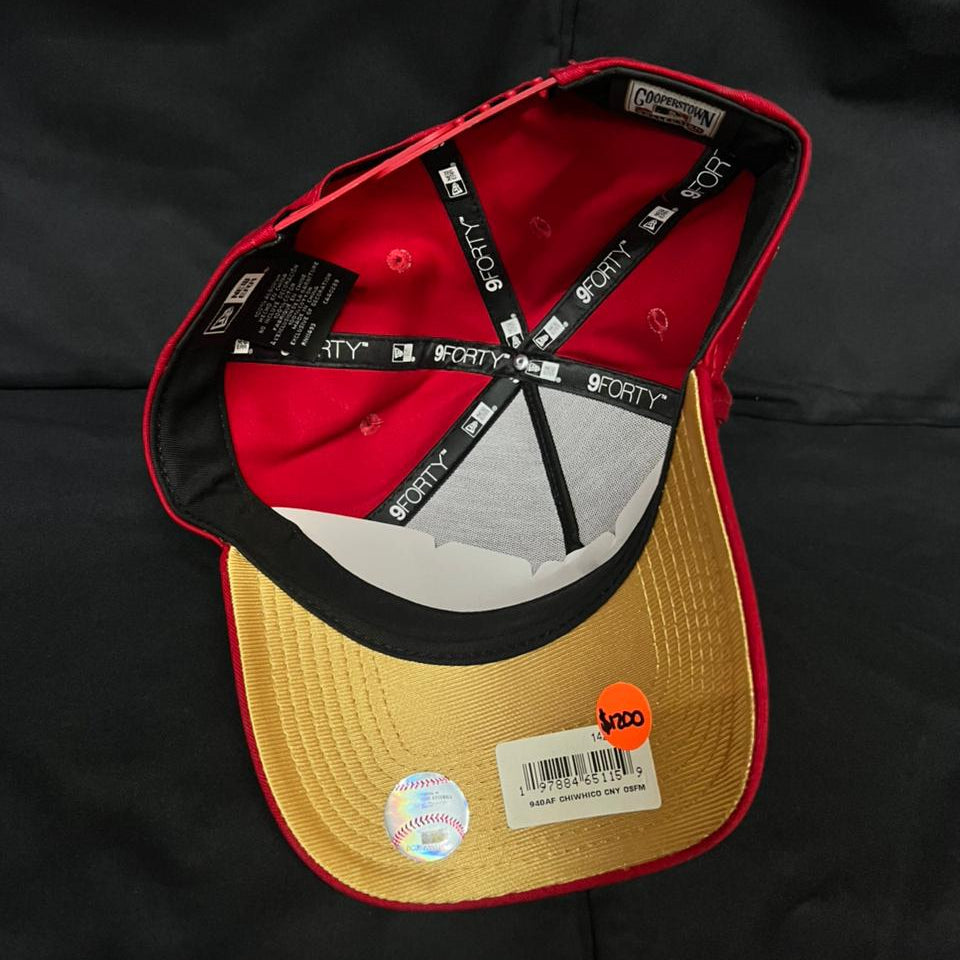 SOX DORADA ROJO NEW ERA